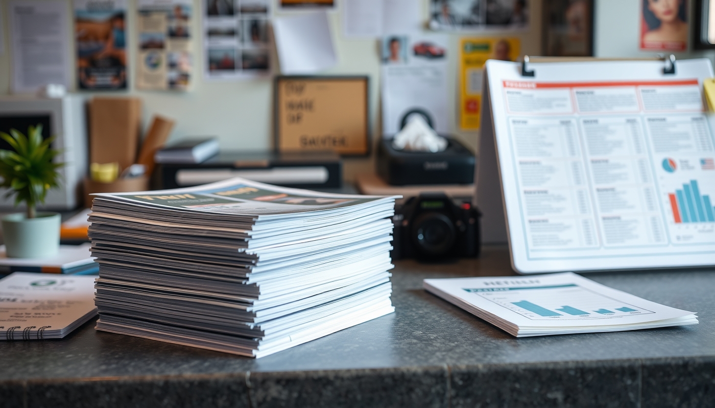 Preparation visual for Flyer Printing Services Near Me