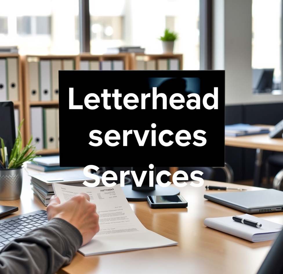 Quality check visual for Letterhead Printing Services