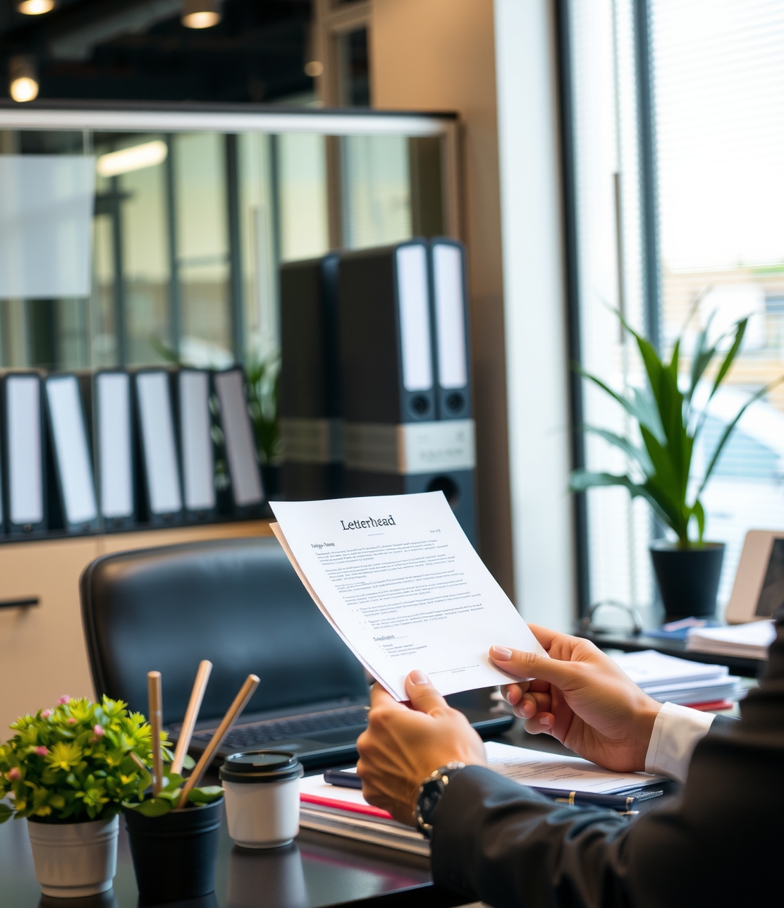 Preparation visual for Letterhead Printing Service Guide