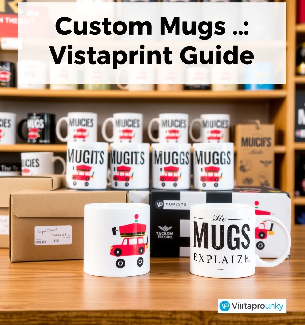 Checklist for Custom Mugs Vistaprint Guide