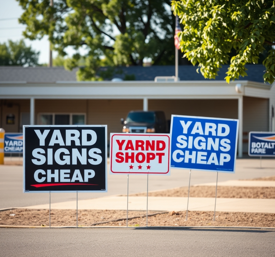 Evaluating the best Yard Signs Cheap environment