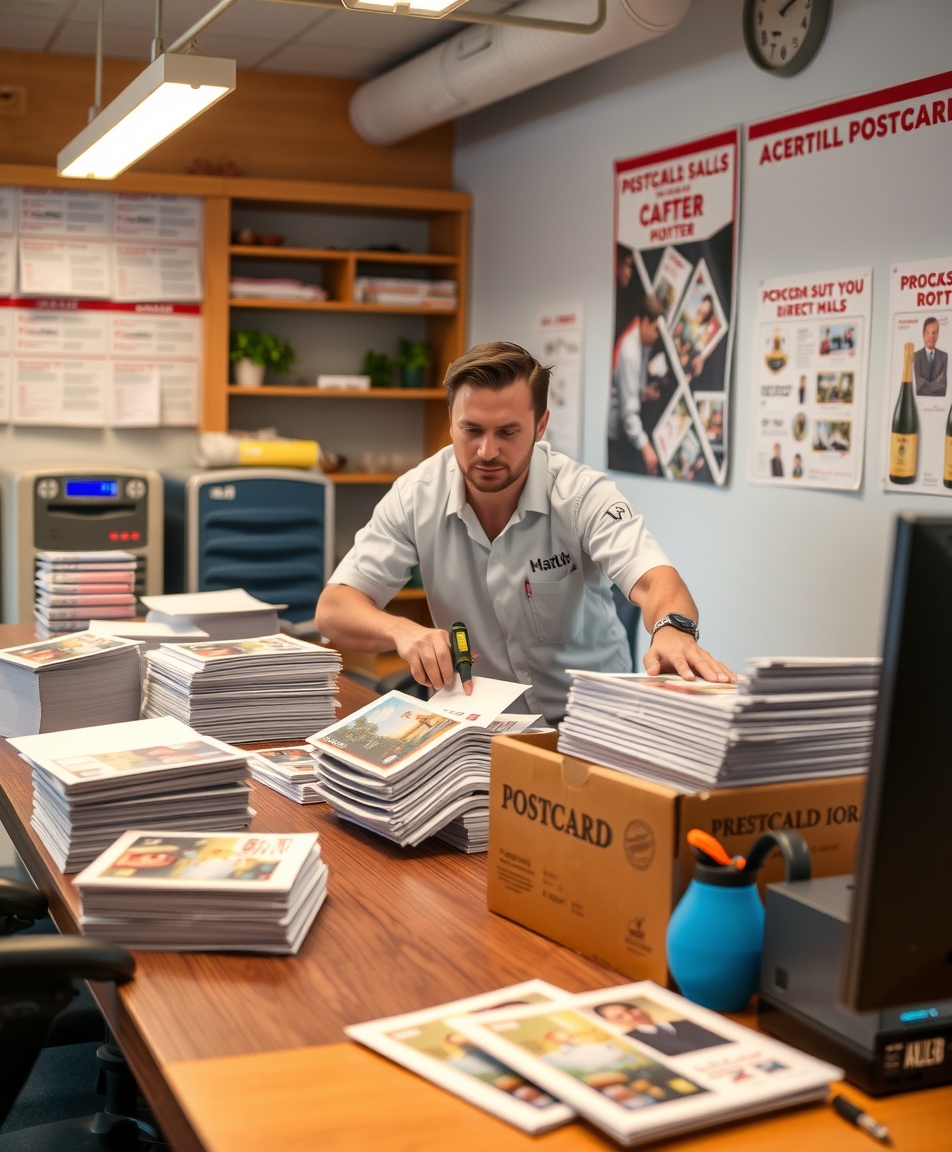 Online Postcard Printing Services hero image