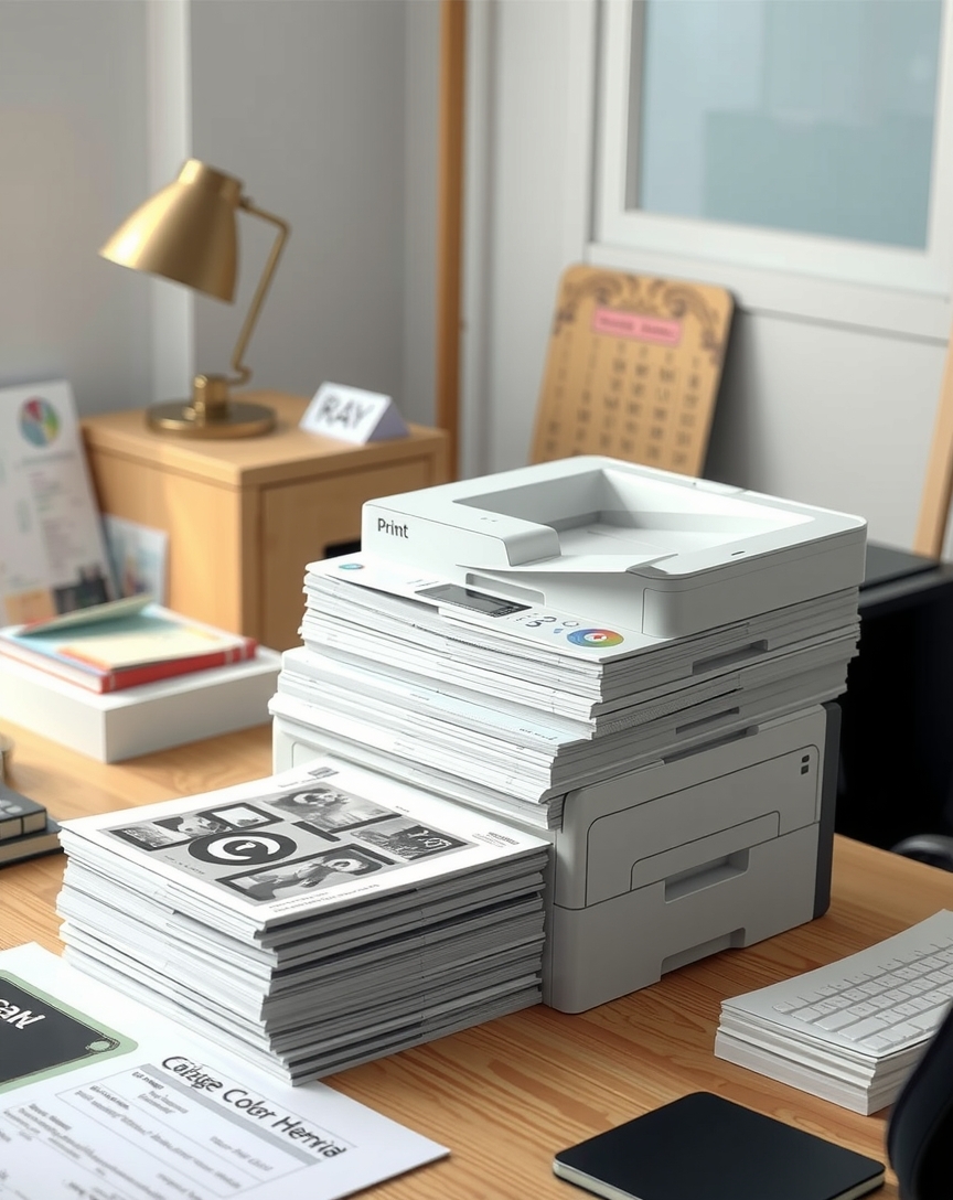 Preparation visual for Where to Print Color Copies Guide