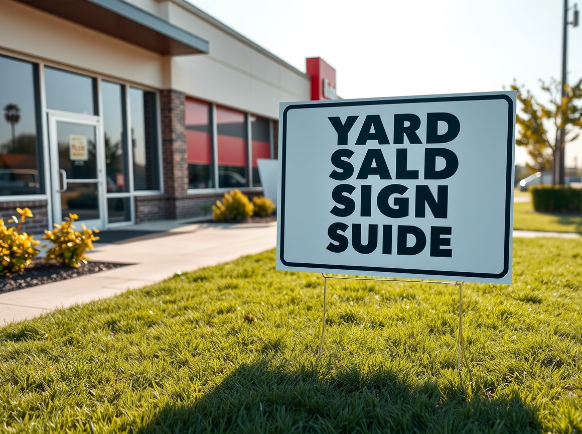 Checklist for Yard Signs Staples Guide