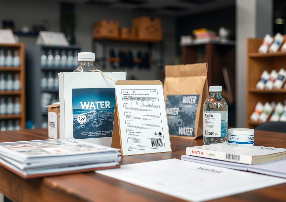 Quality check visual for Water Labels Printing Guide