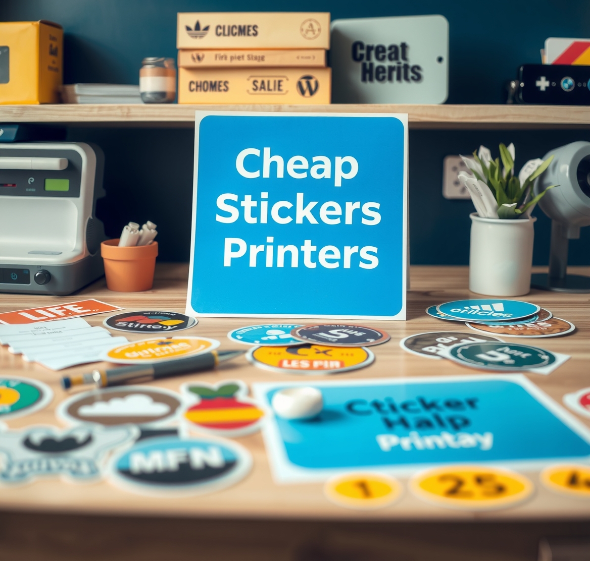 Preparation visual for Cheap Stickers Printing