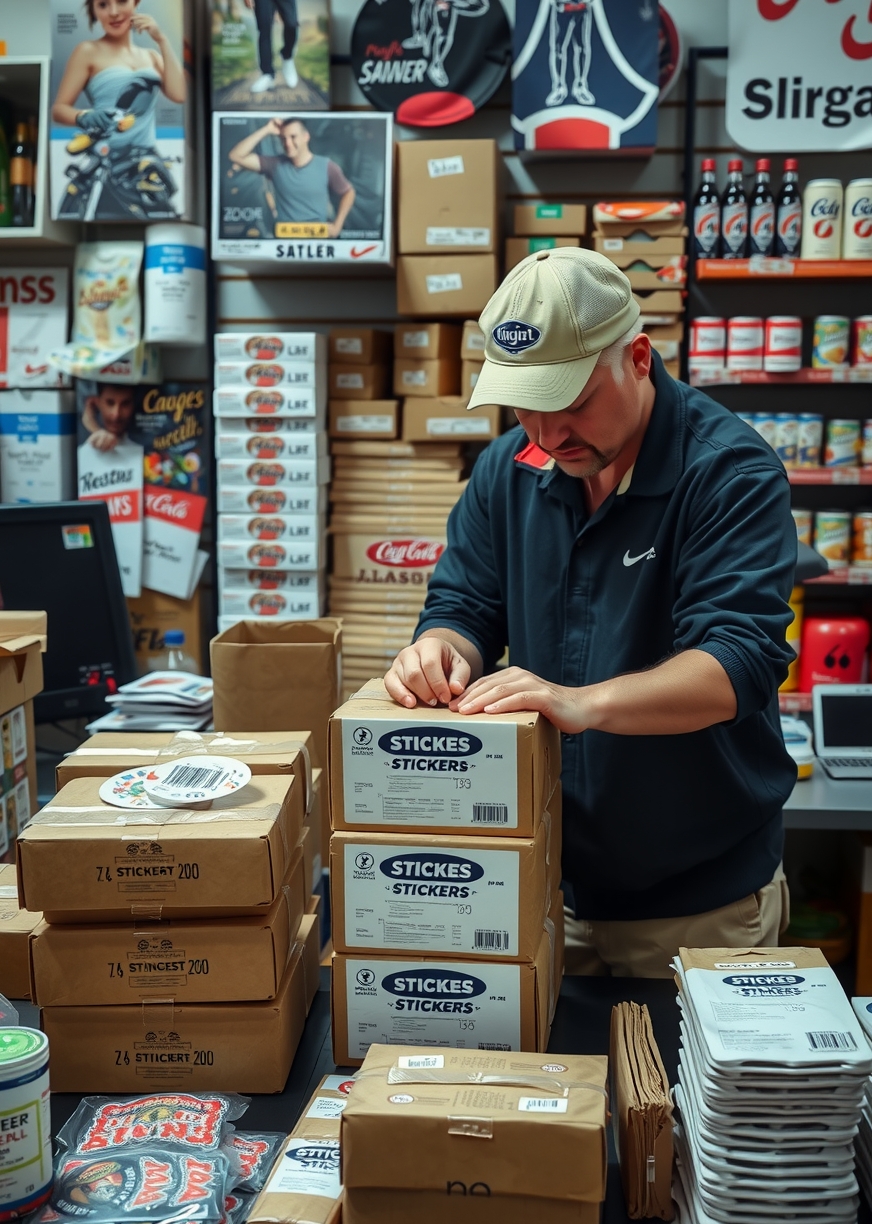 Quality check visual for Cheap Stickers Printing