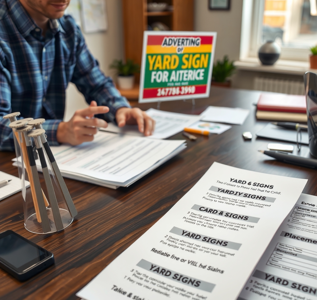 Evaluating the best Yard Signs for Advertising Guide environment