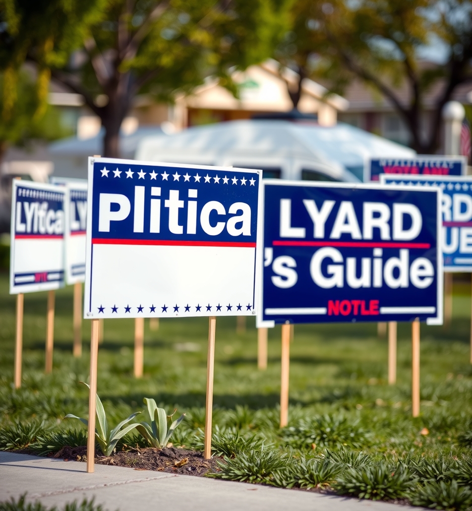 Quality check visual for Political Yard Signs Guide