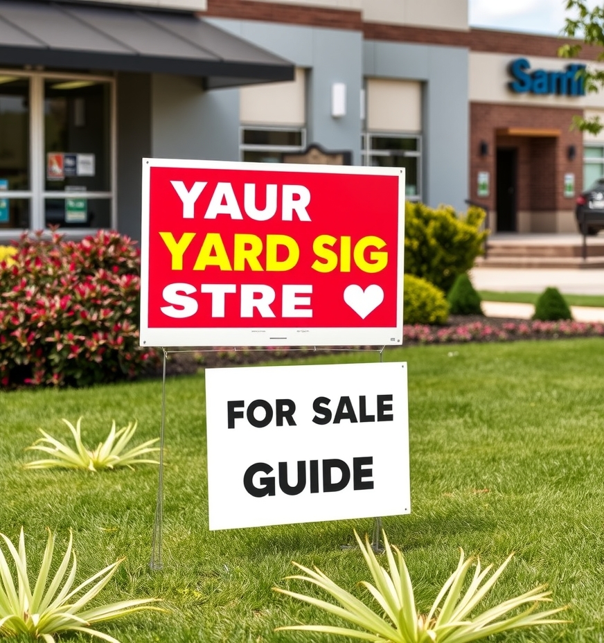 Checklist for Yard Signs for Sale Guide