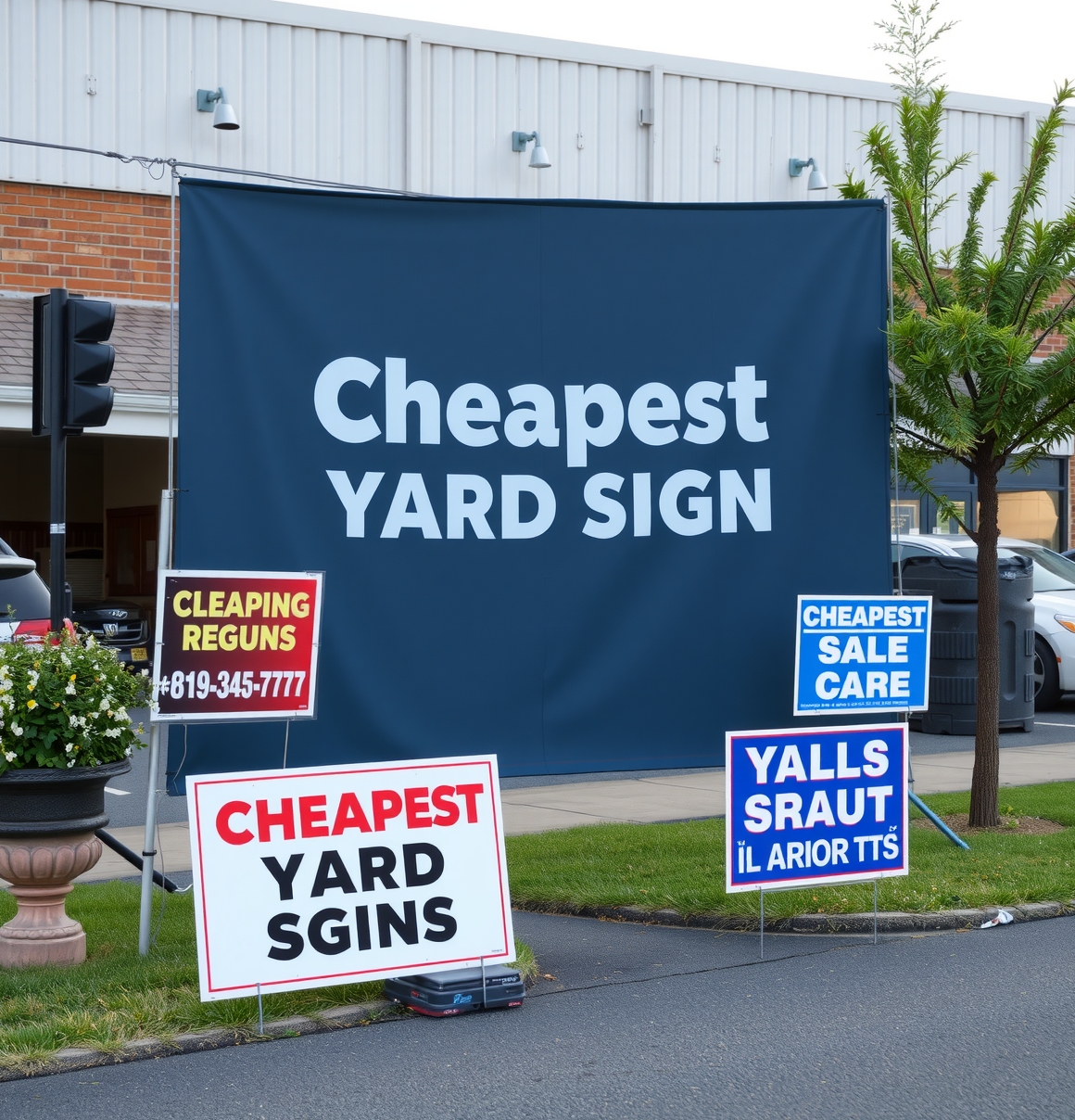 Evaluating the best Cheapest Yard Signs environment