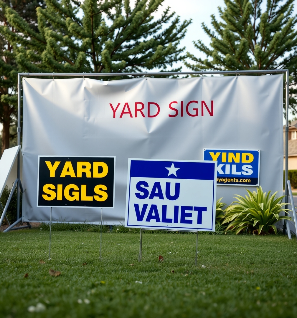 Evaluating the best Yard Signs Cost environment