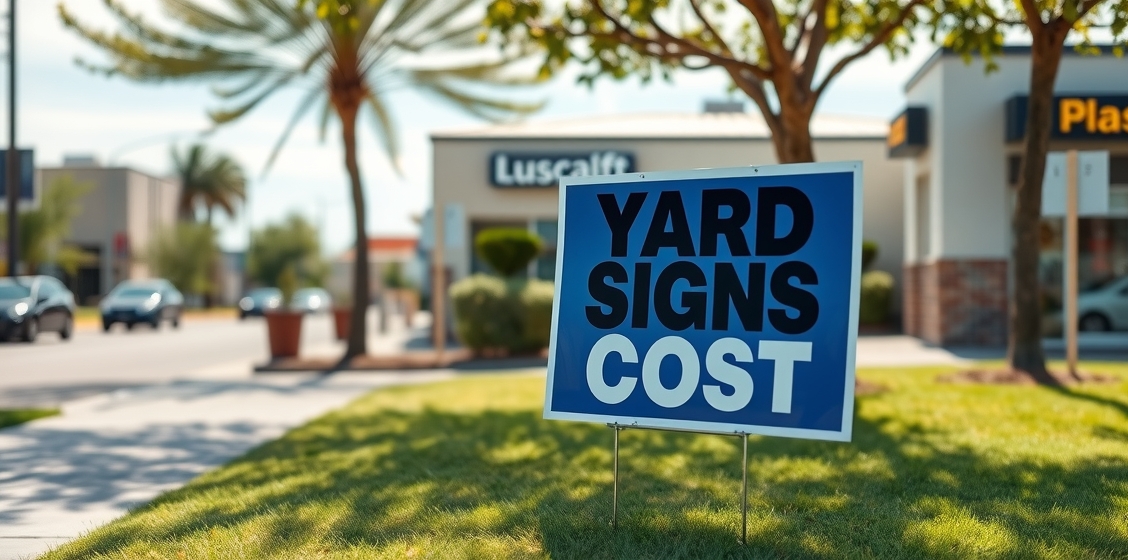 Checklist for Yard Signs Cost