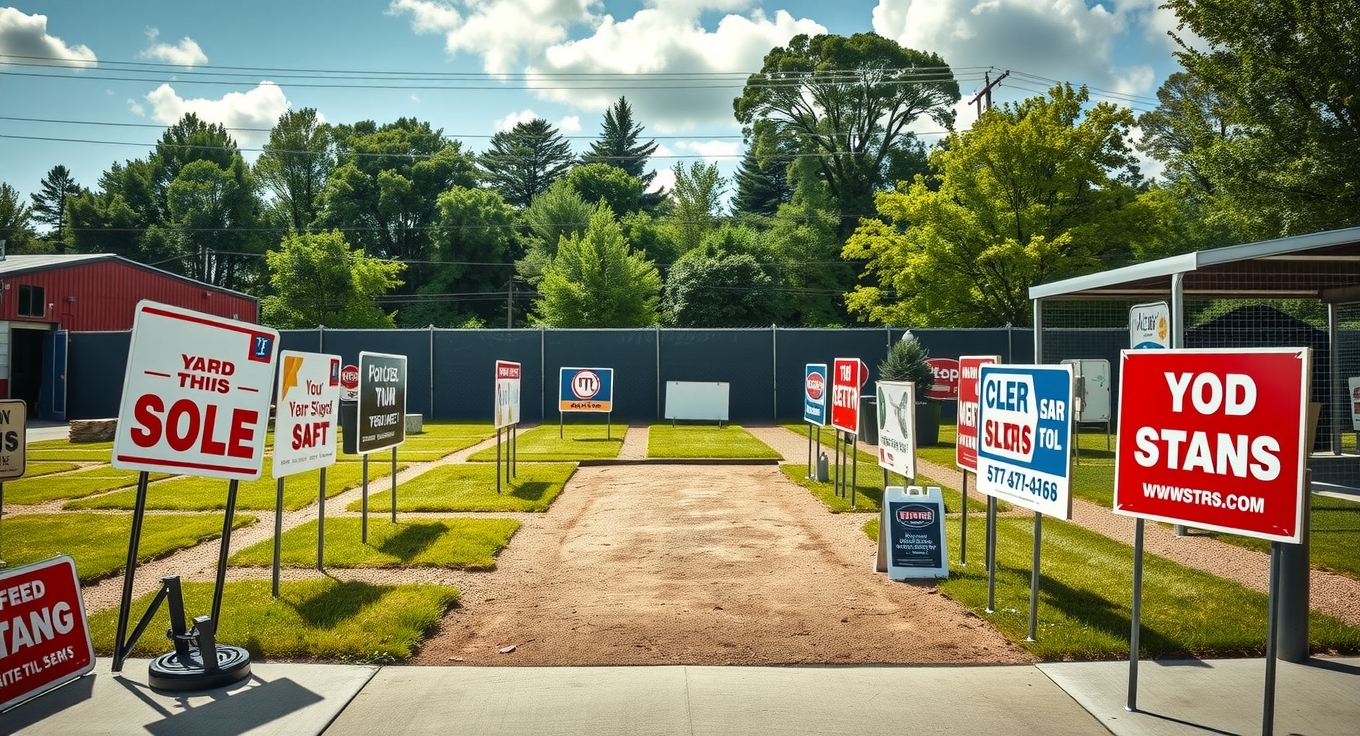 Quality check visual for Vistaprint Yard Signs Guide