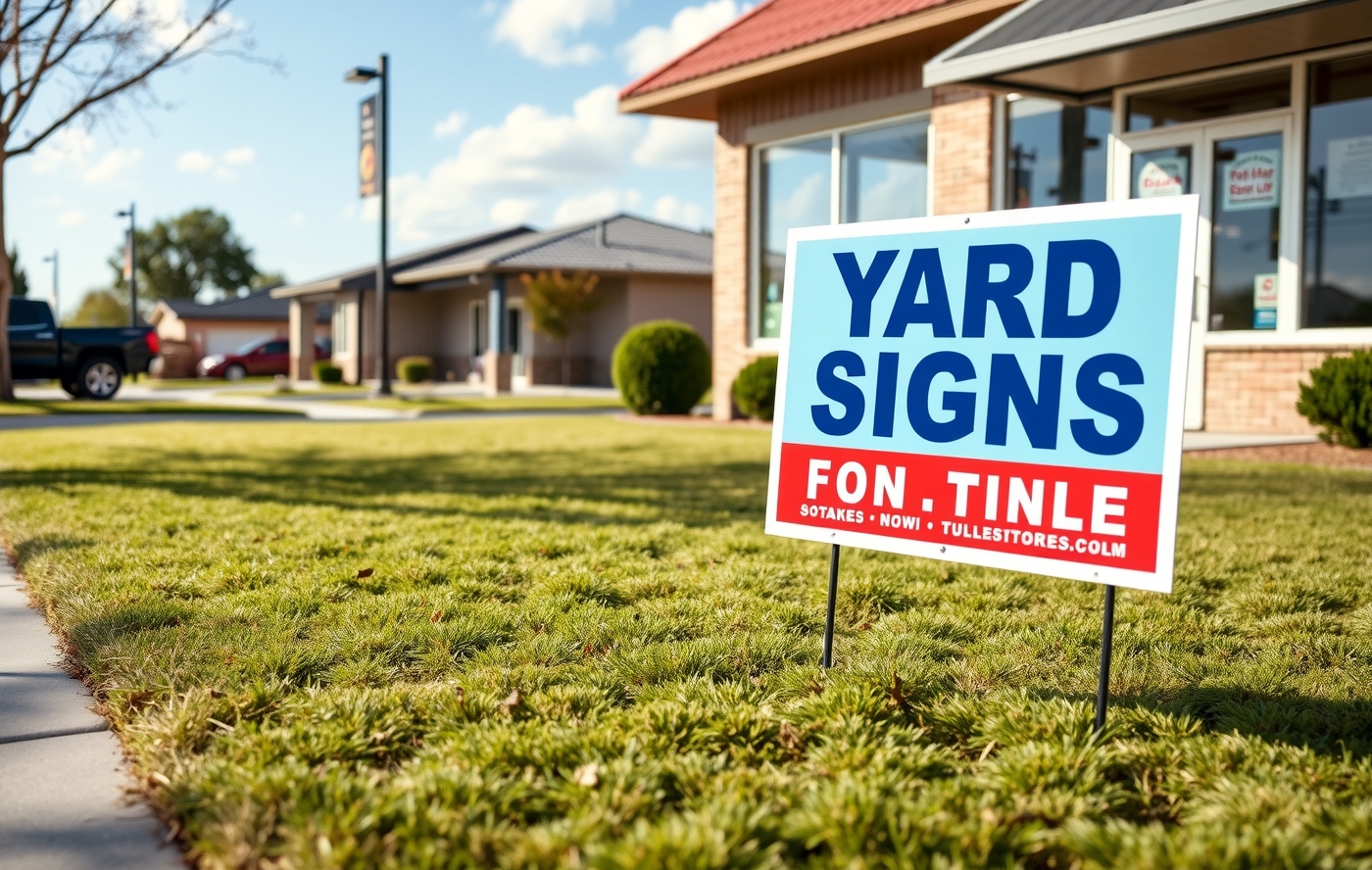 Checklist for Yard Signs Stakes Guide