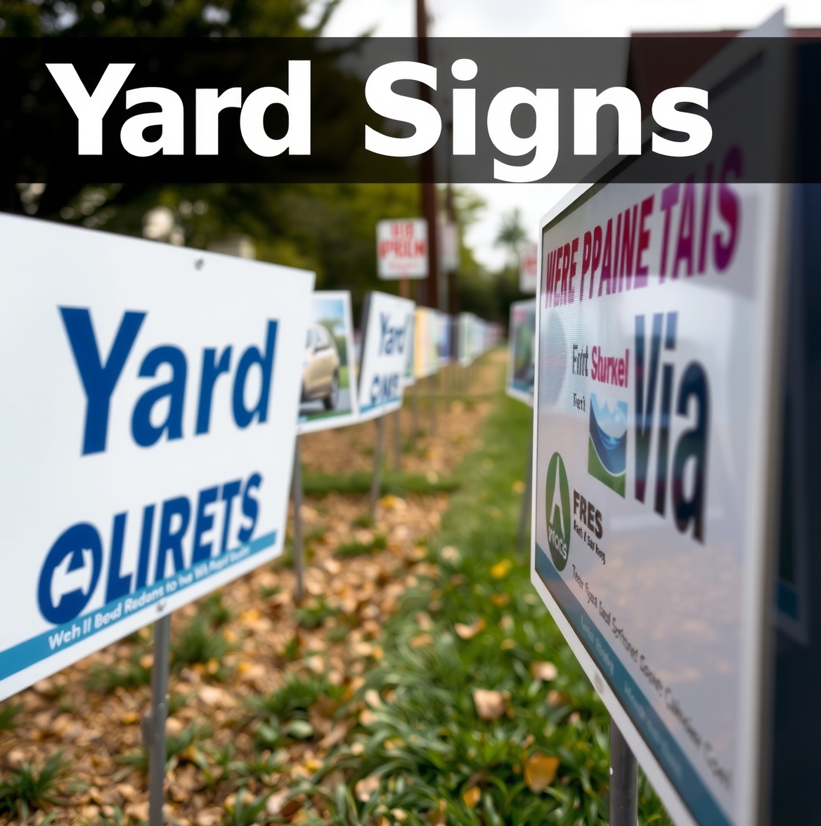Yard Signs with Grommets Guide