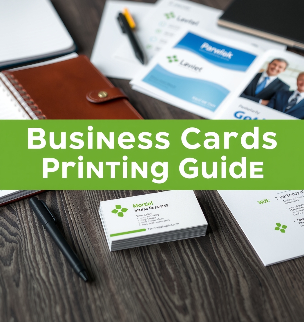 Checklist for Business Cards Printing Guide