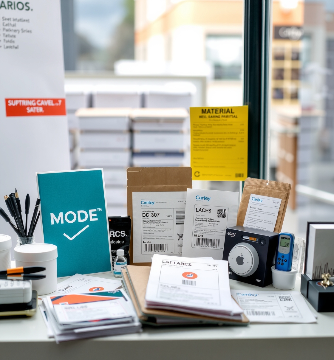 Preparation visual for Ebay Labels Printing Sideways Guide