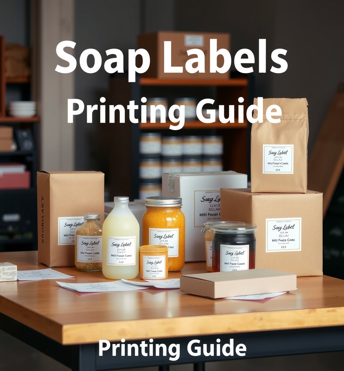 Soap Labels Printing Guide