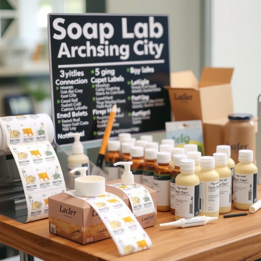 Checklist for Soap Labels Printing Guide