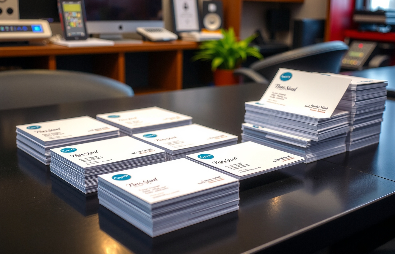 Checklist for Business Cards Printing Los Angeles Guide