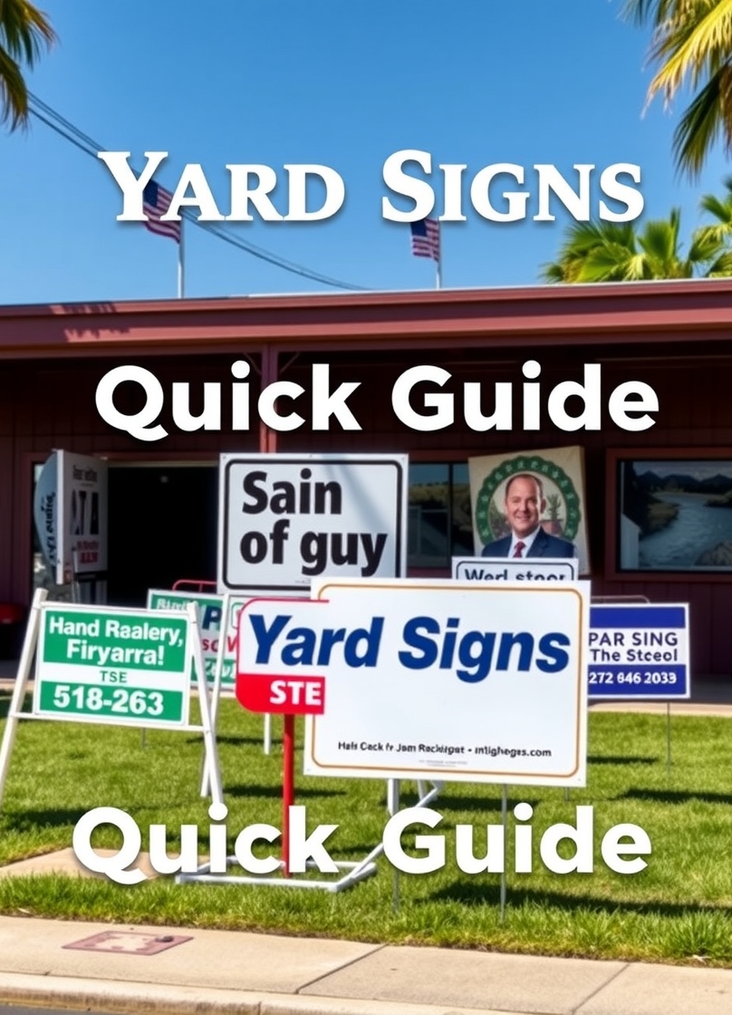 Evaluating the best Yard Signs Quick Guide environment