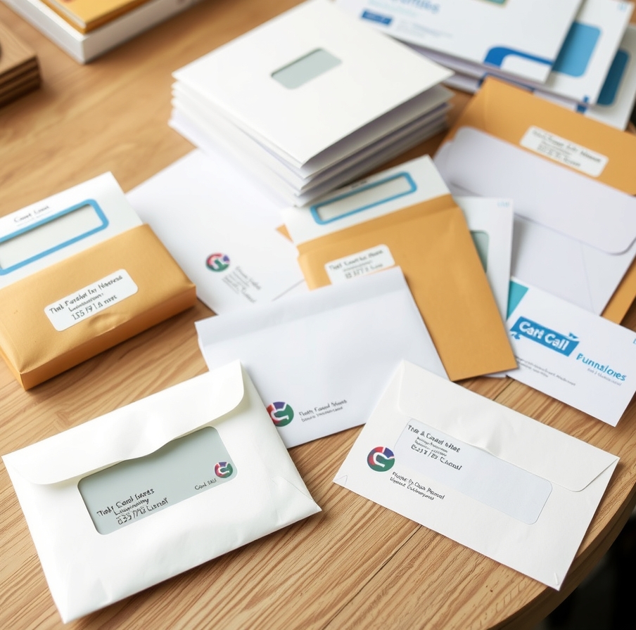 Preparation visual for Personalized Envelope Printing Guide