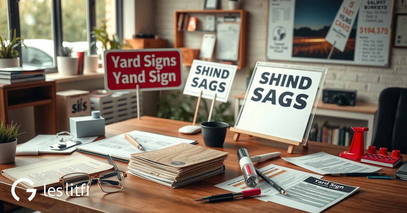 Preparation visual for Business Yard Signs Guide