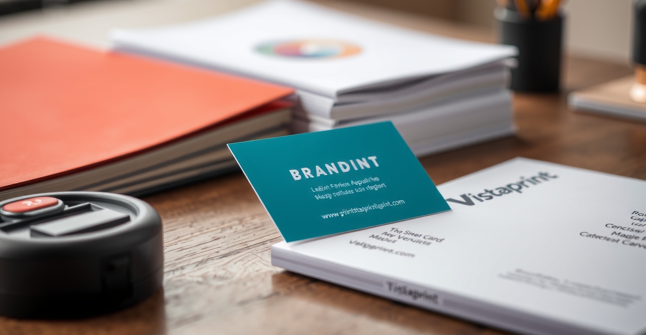 Preparation visual for Vistaprint Business Cards Printing Guide