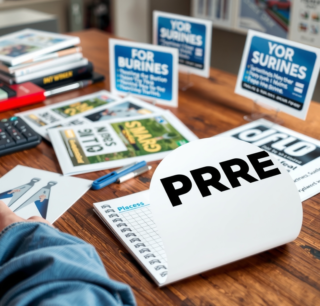 Preparation visual for Yard Signs for Business Near Me Guide