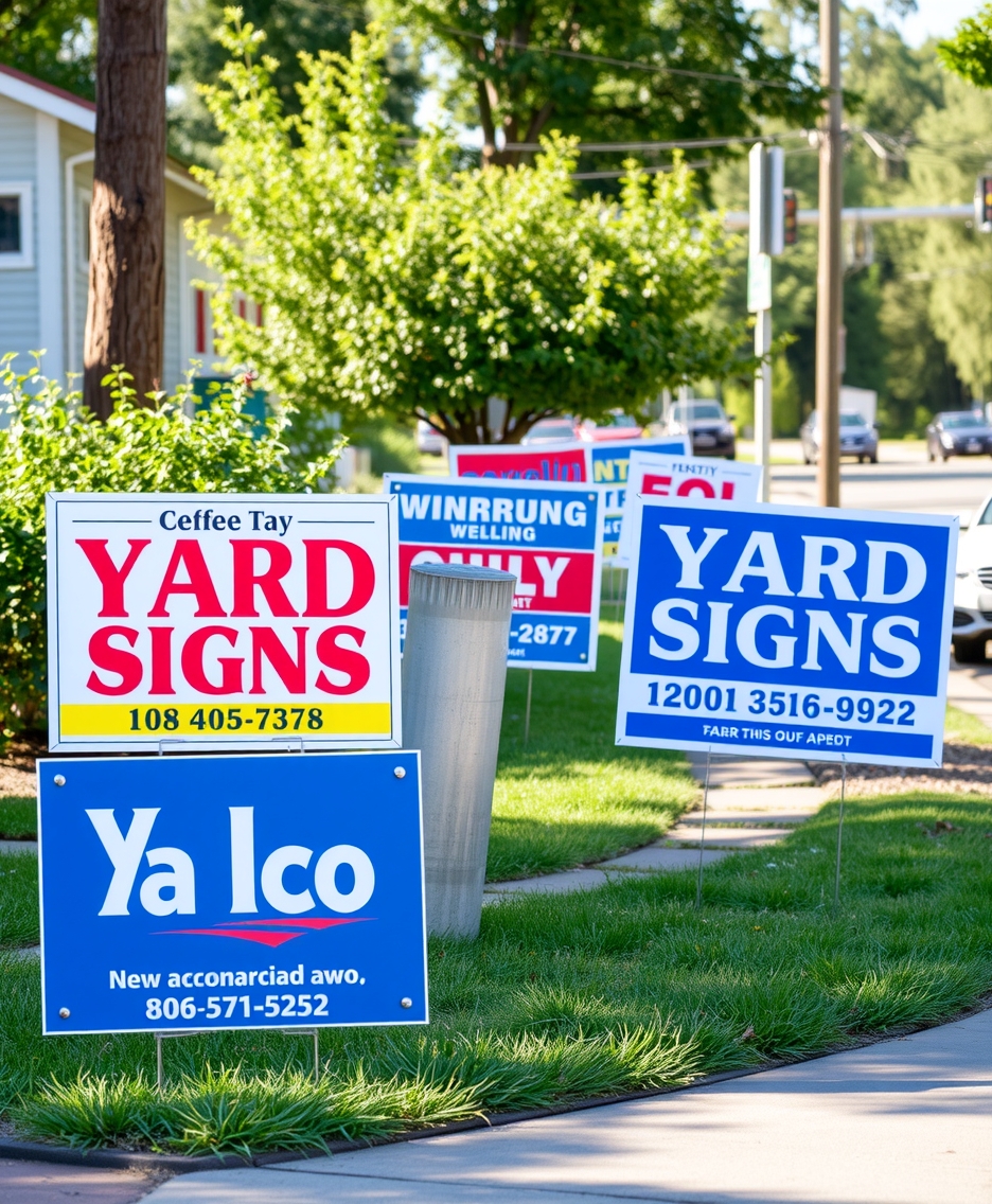 Yard Signs to Buy Guide hero image