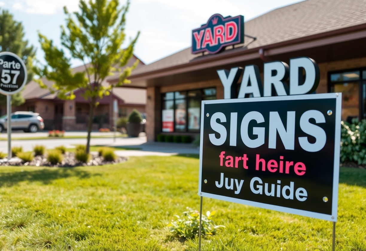 Preparation visual for Yard Signs to Buy Guide