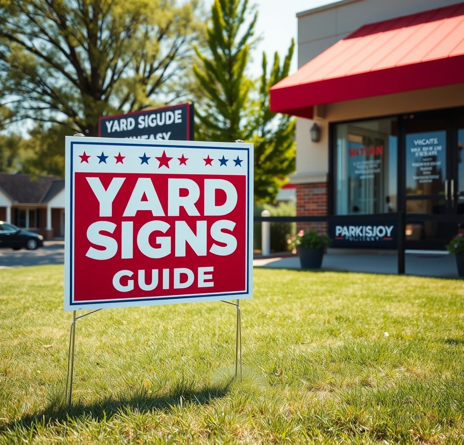 Evaluating the best Yard Signs Political Guide environment