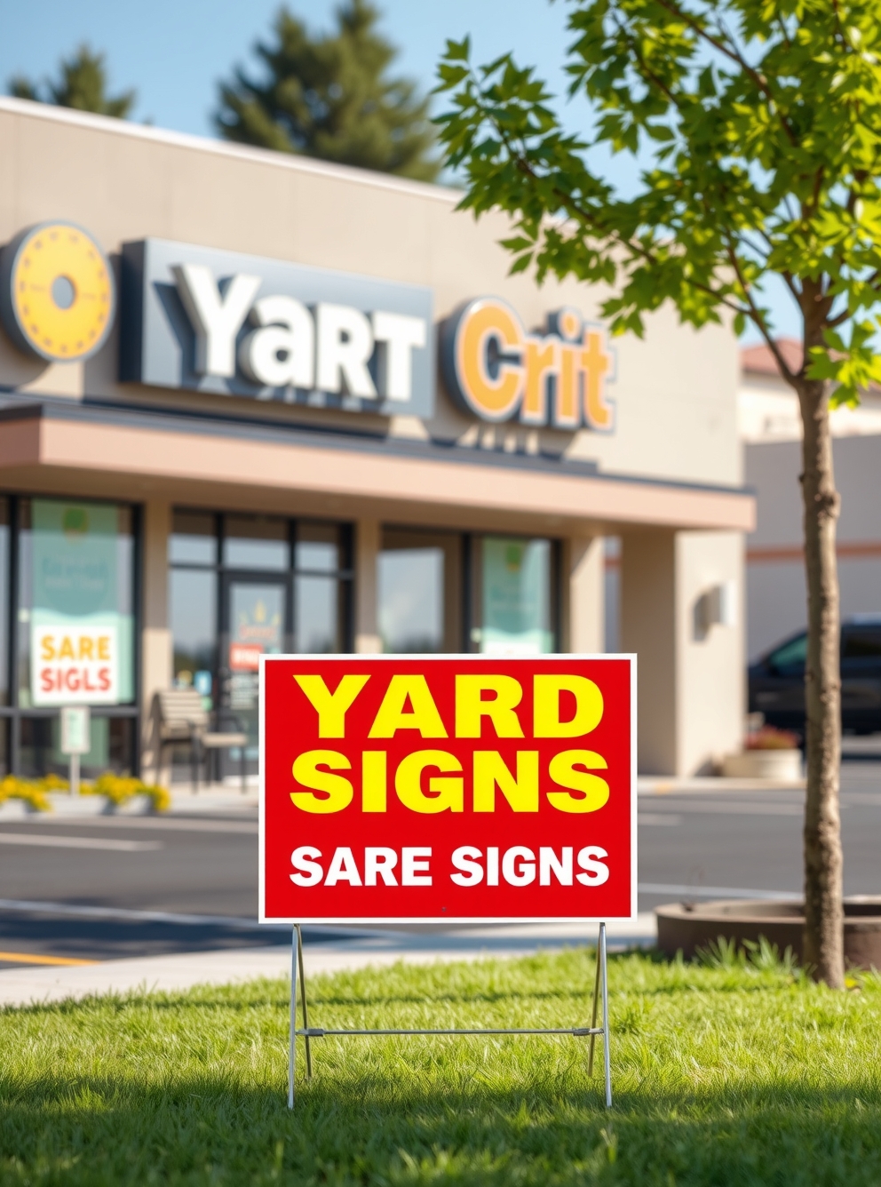 Checklist for Size of Yard Signs