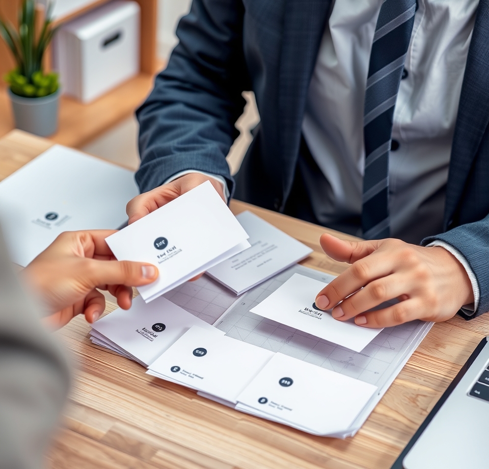 Preparation visual for Business Cards Printing Nearby Guide