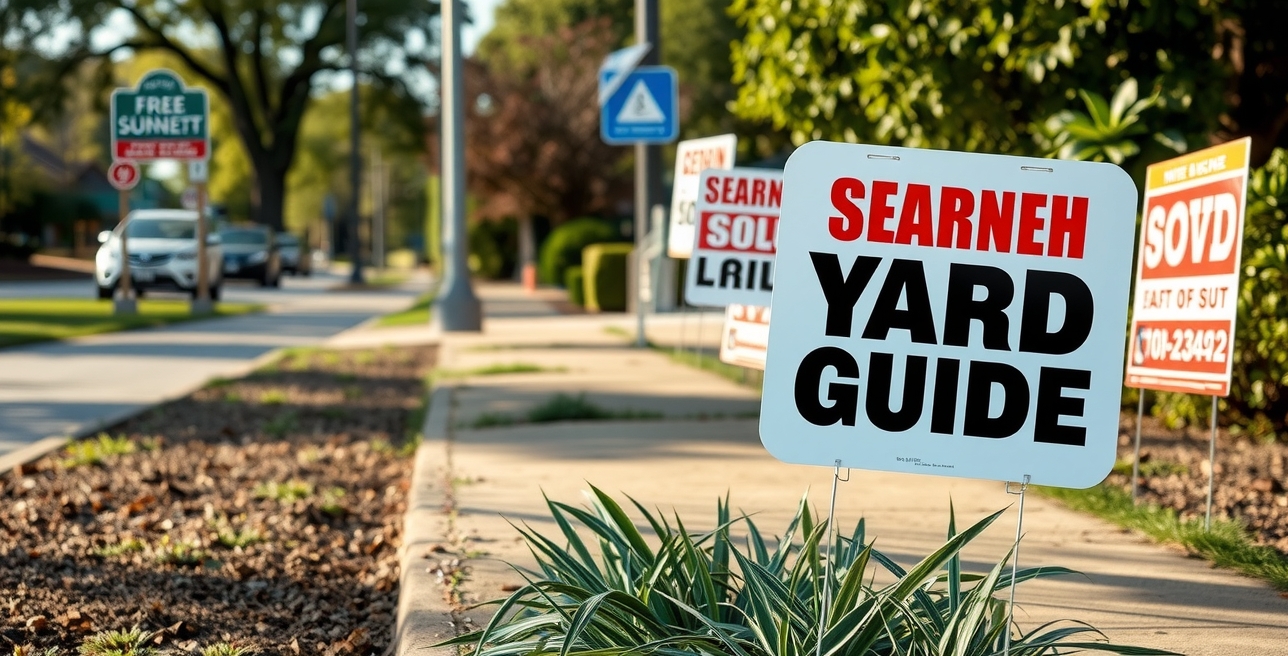 Preparation visual for Yard Signs Austin Guide