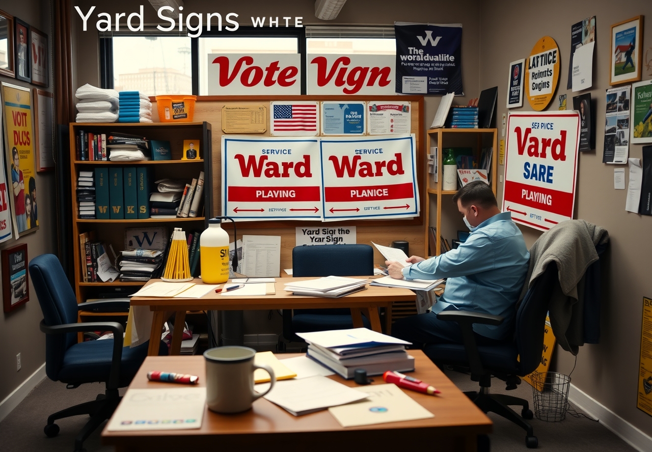 Preparation visual for Yard Signs Walgreens Guide
