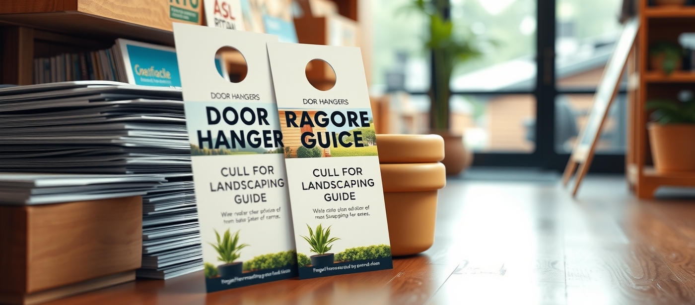 Checklist for Door Hangers for Landscaping Guide