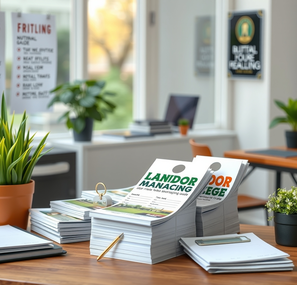 Quality check visual for Door Hangers for Landscaping Guide