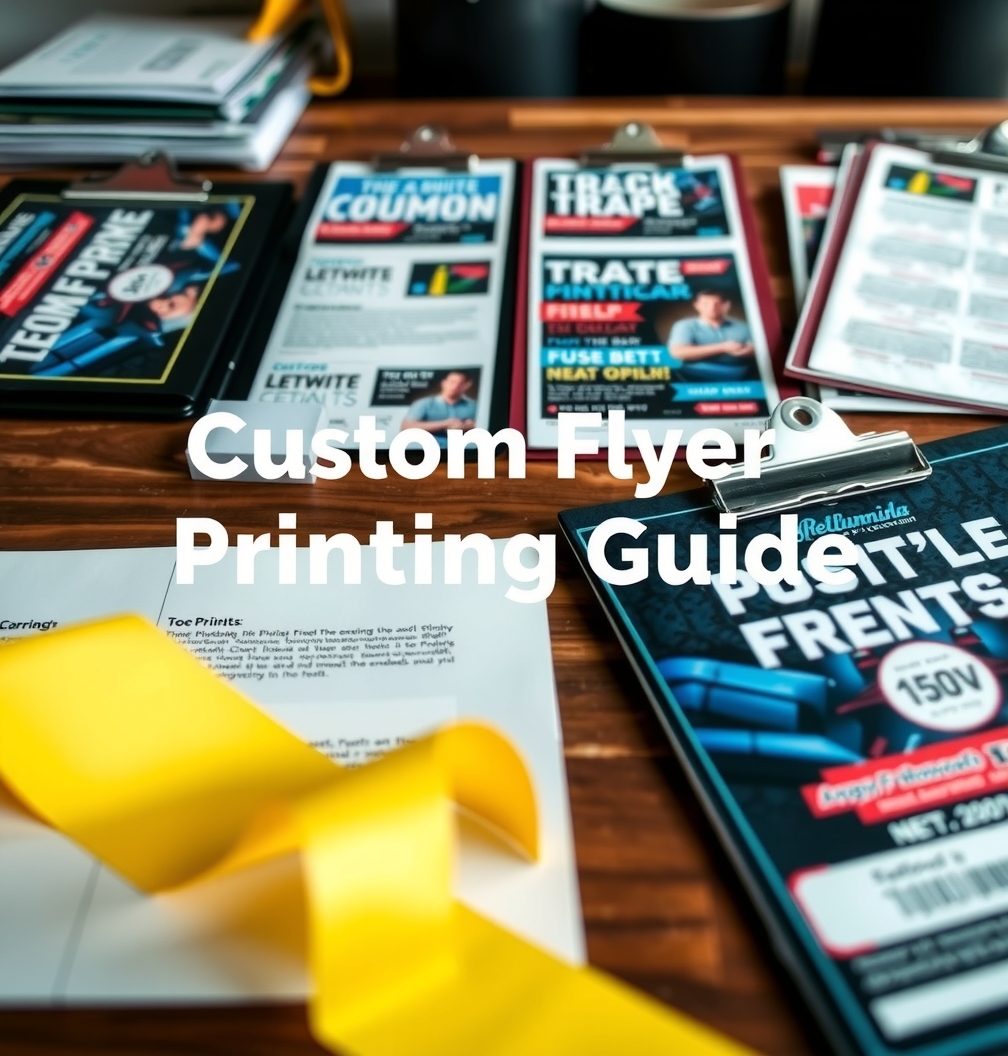 Custom Flyer Printing Guide