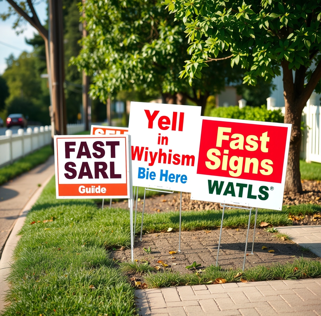 Fast Yard Signs Guide