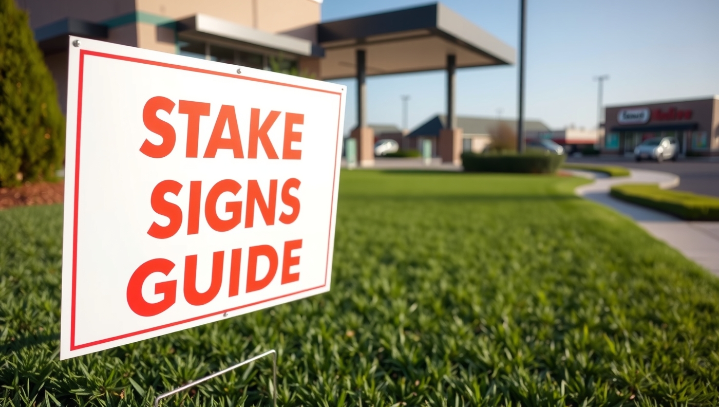 Checklist for Stake Yard Signs Guide