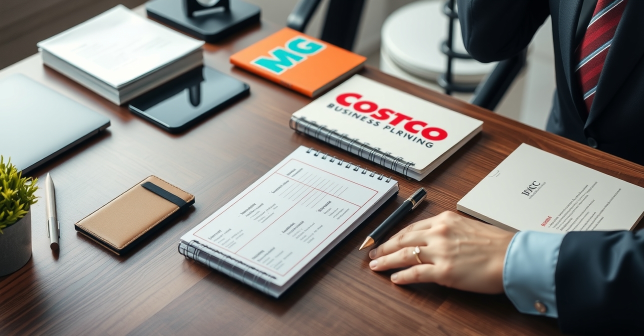 Preparation visual for Business Cards Printing Costco