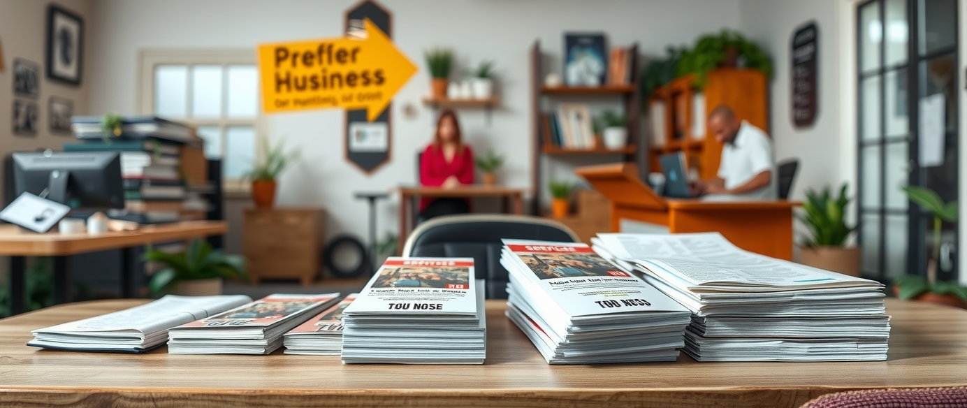 Preparation visual for Printed Door Hangers Guide