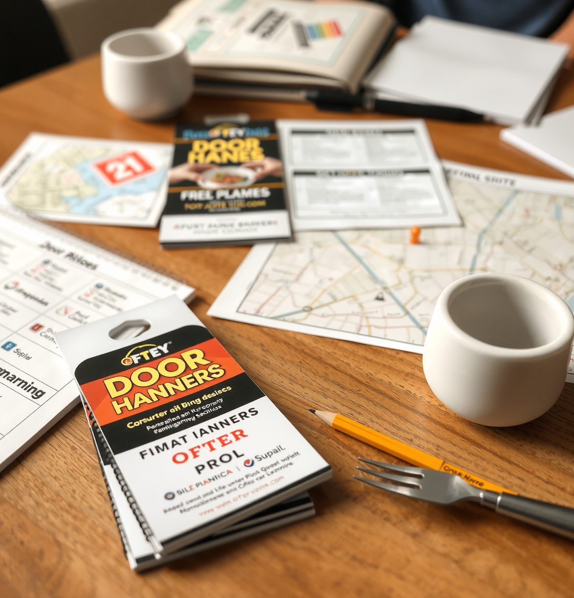 Quality check visual for Printed Door Hangers Guide