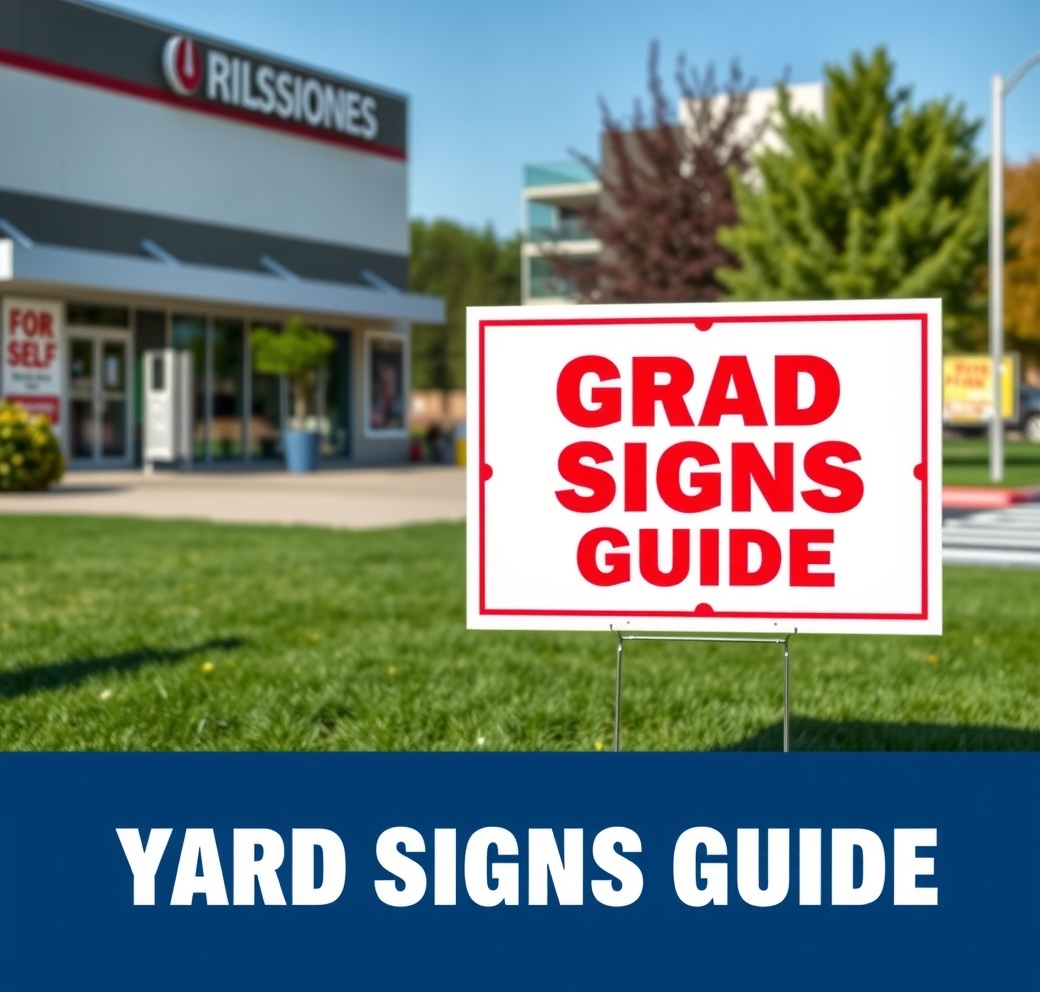 Checklist for Grad Yard Signs Guide