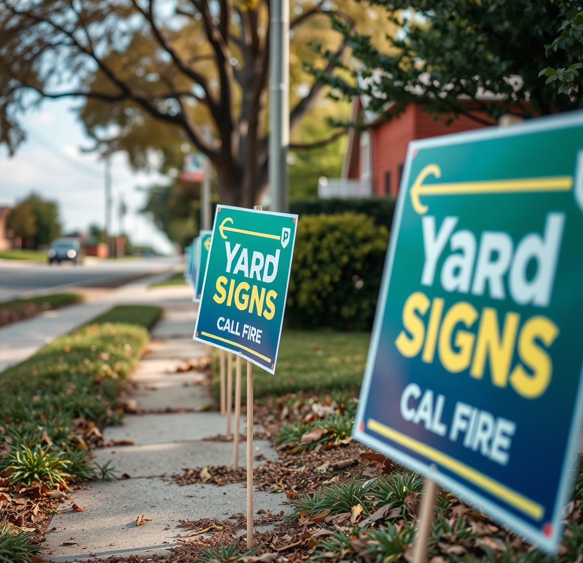 Preparation visual for Grad Yard Signs Guide