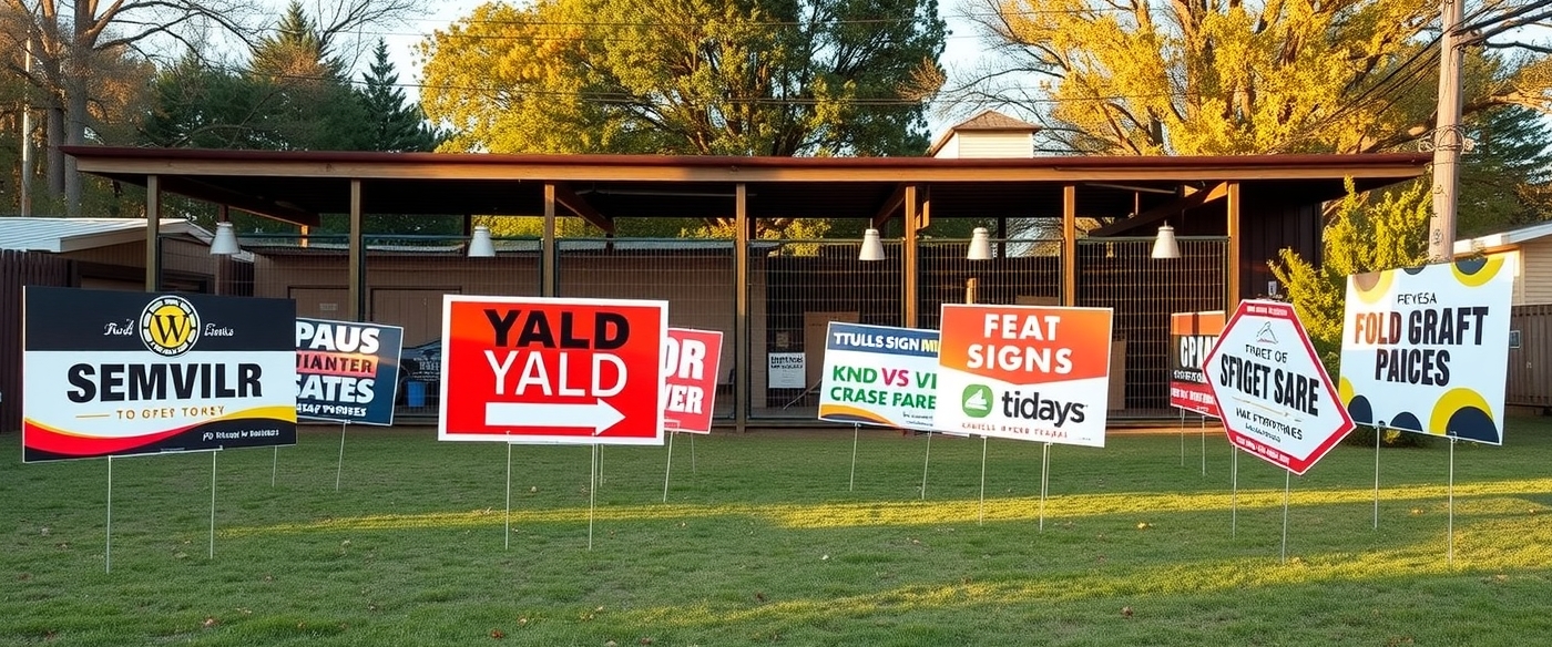 Preparation visual for Yard Signs Tulsa Guide