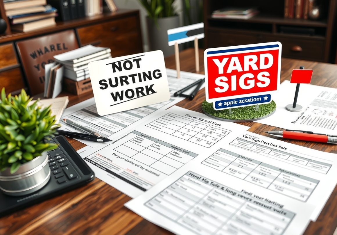 Quality check visual for Do Yard Signs Work for Business Guide