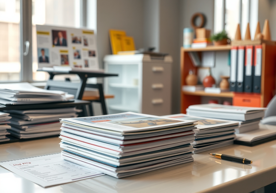 Preparation visual for Flyer Printing Office Depot Guide